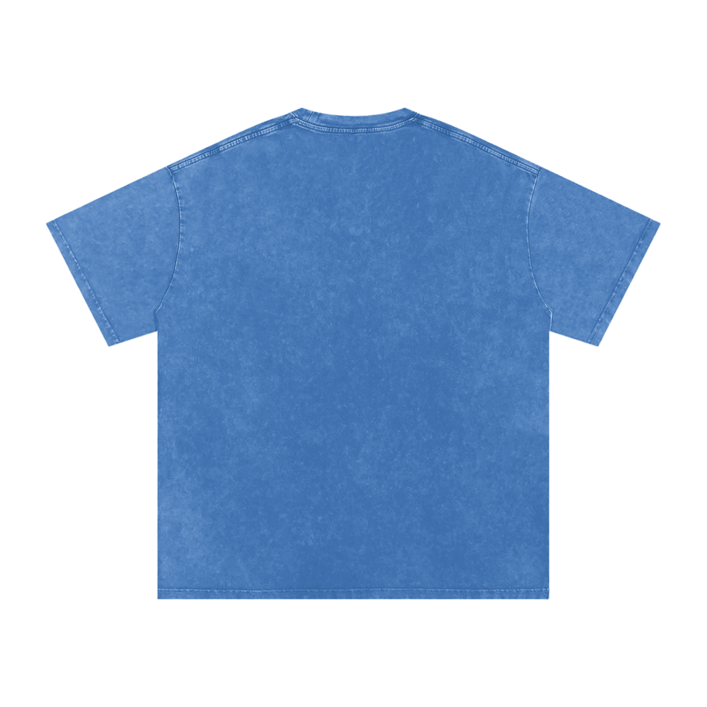 Be Not Afraid Snow Washed Oversized Cotton Angel T-Shirt