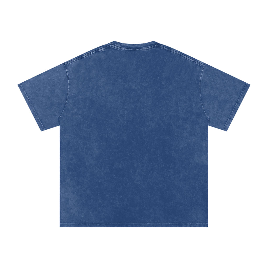 Be Not Afraid Snow Washed Oversized Cotton Angel T-Shirt