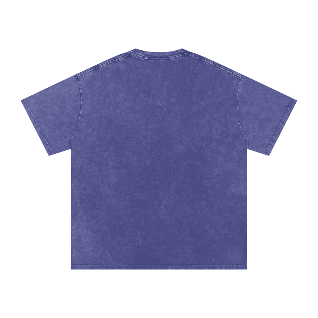Be Not Afraid Snow Washed Oversized Cotton Angel T-Shirt